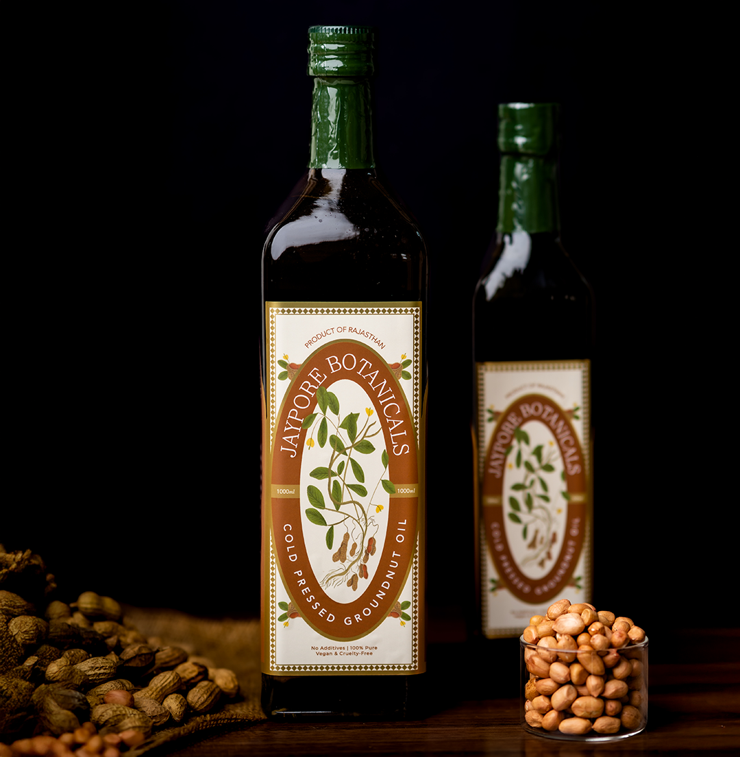 COLD PRESSED | GROUNDNUT OIL