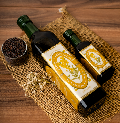 COLD PRESSED | MUSTARD SEED OIL